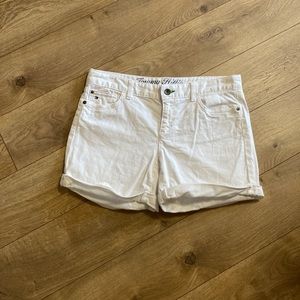 🦩 White Tommy Hilfiger Shorts - Size 8 🦩